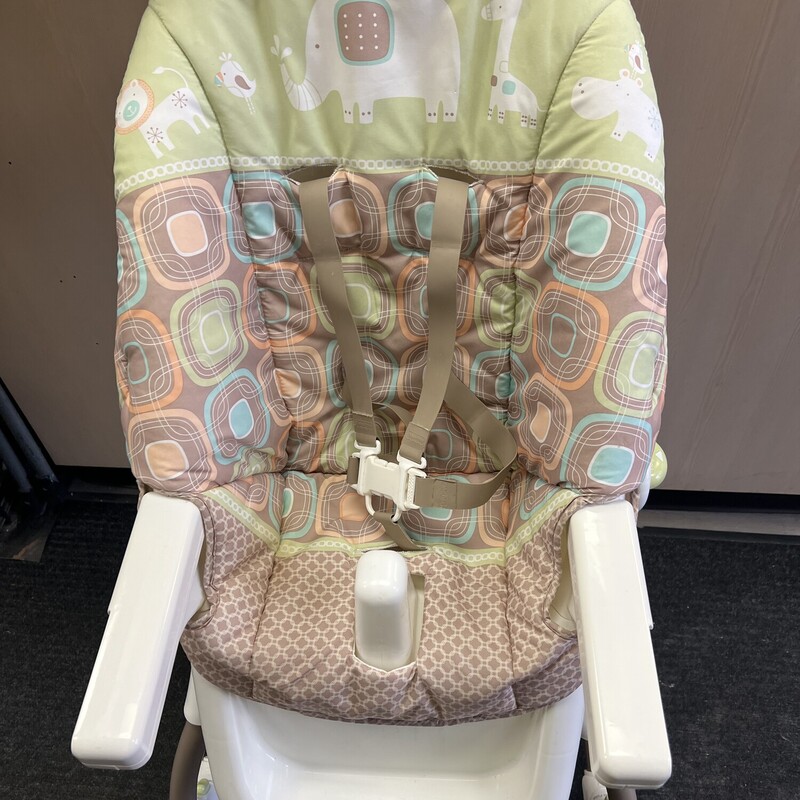 Fisher Price High Chair, Multi, Size: 6M+