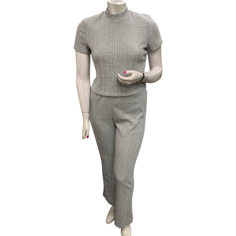 Top/Pants, Grey, Size: XL