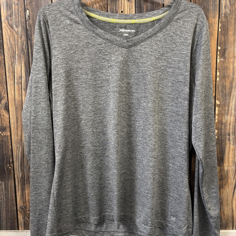 Gray Active Wear Shirt