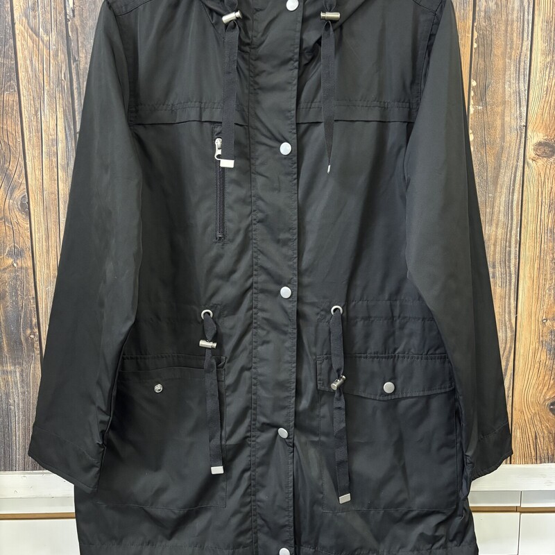 Black Rain Jacket, Size: M