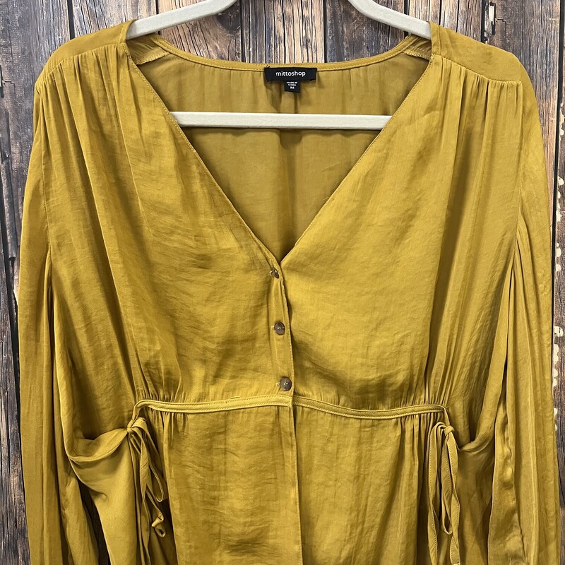 Gold Silky Shirt