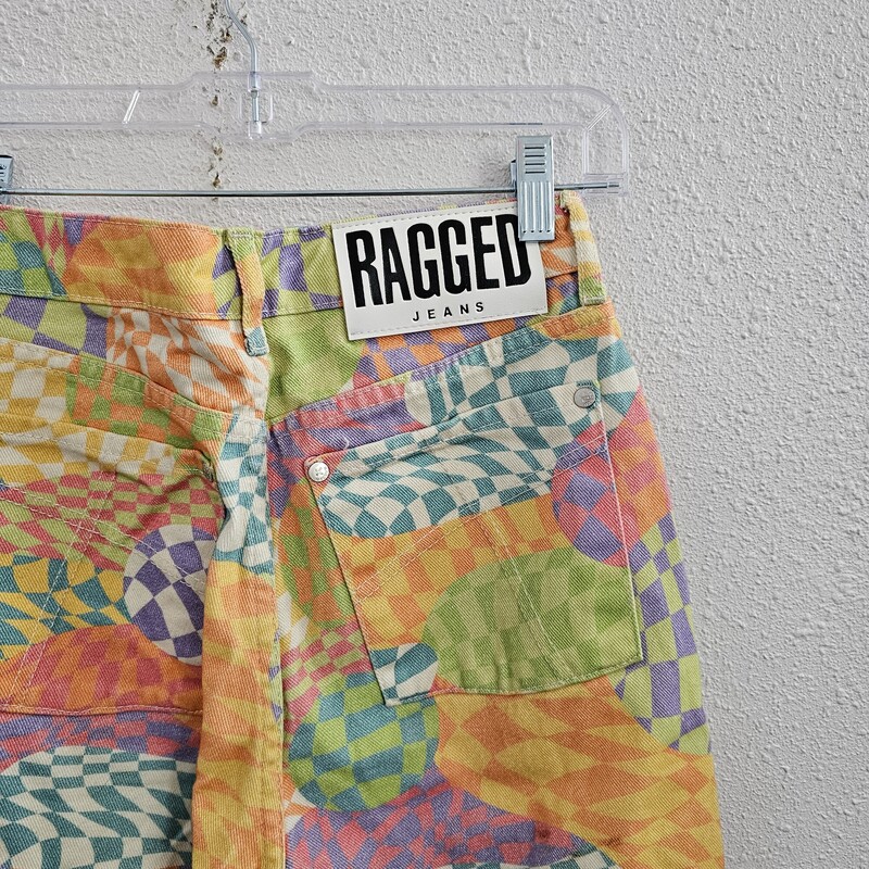 Ragged Jeans, Pastel, Size: 26/4