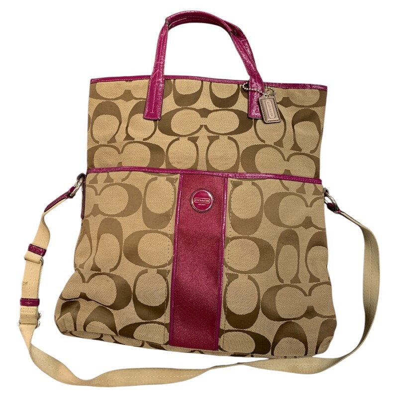 Coach#G1361-F23304 Asis, Prple/br, Size: M