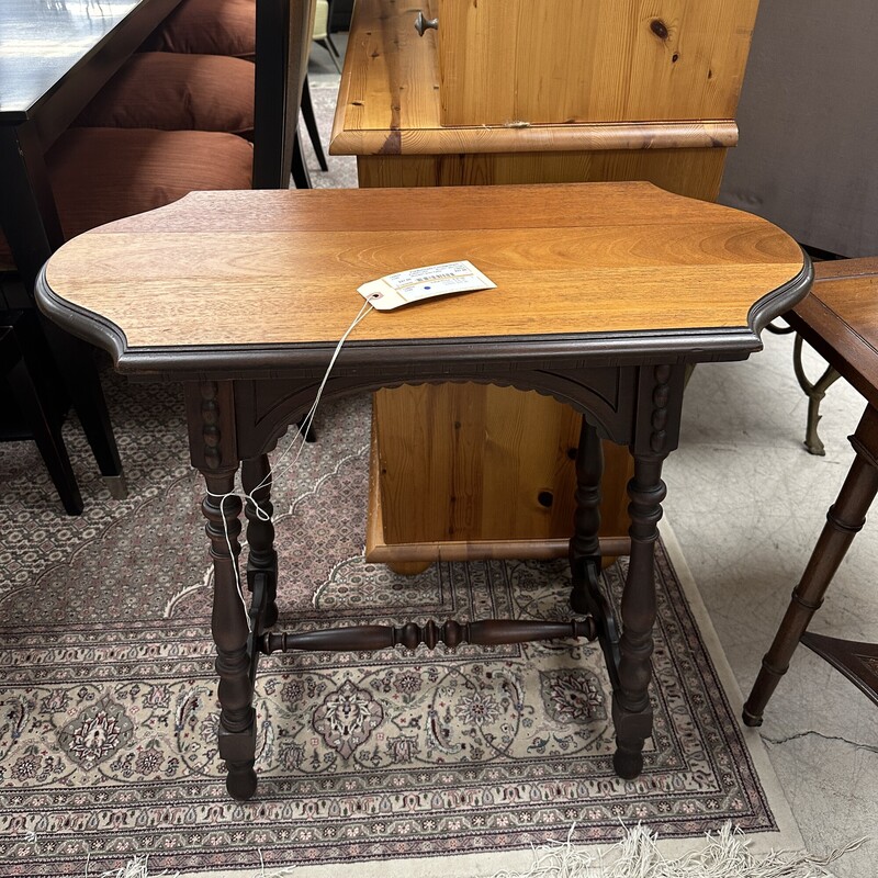 Wooden Side Table, Brown
Size: 30x14x29