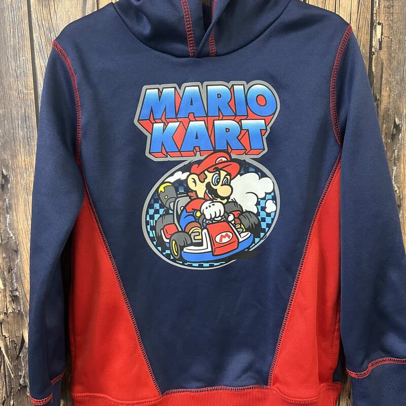 Mario Kart Hoodie, Size: 6