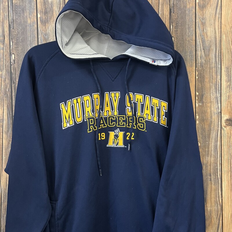 Murray Blue Hoodie, Size: Large