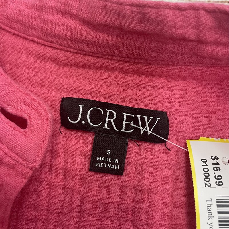 J Crew Top, Pink, Size: Small