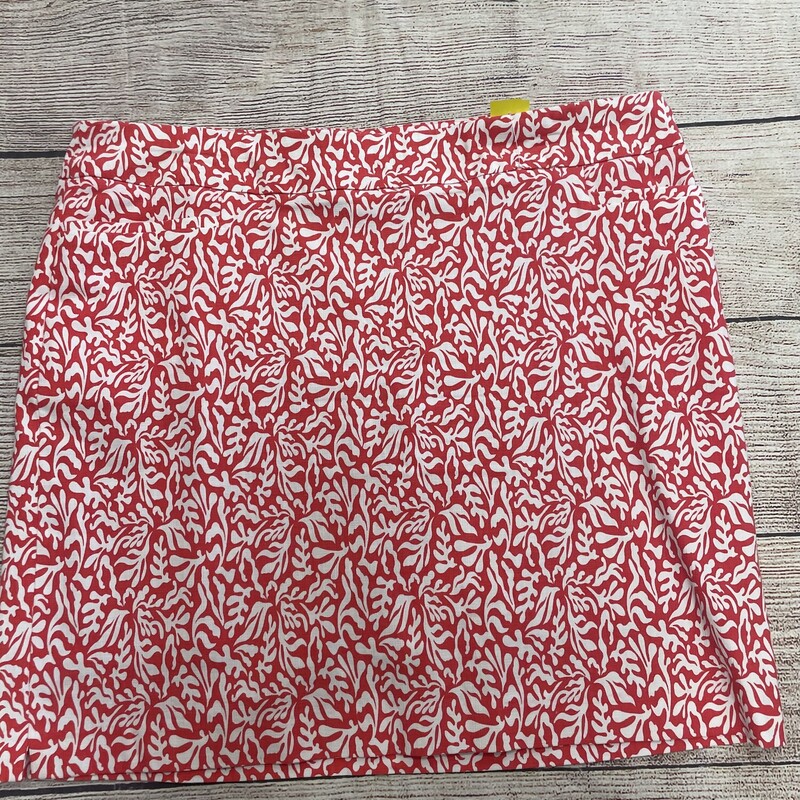 Chicos Skort, Coral, Size: XL