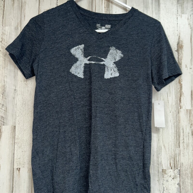 S Grey Logo Tee, Grey, Size: Ladies S