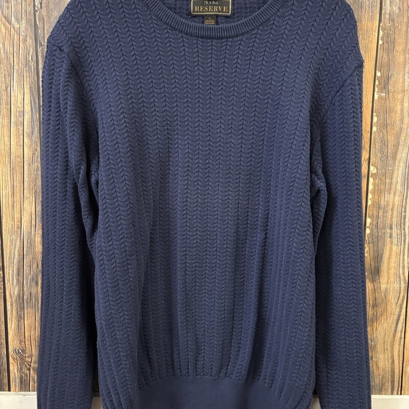 Navy Blue Sweater, Size: L