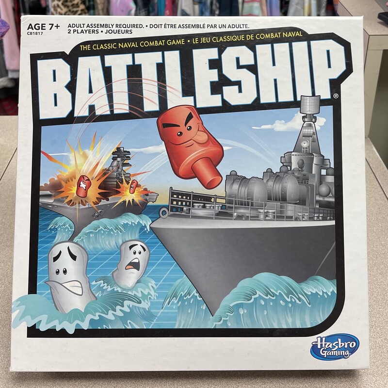 Battleship Game Hasbro, Multi, Size: 7Y+
Complete