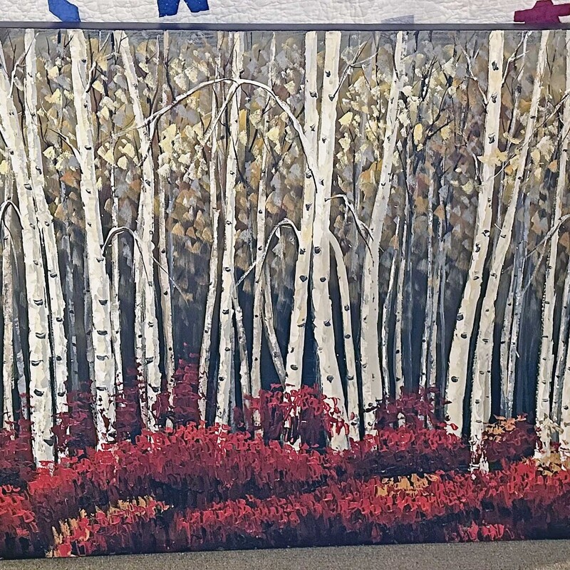 Birch Tree Canvas
48 X 32