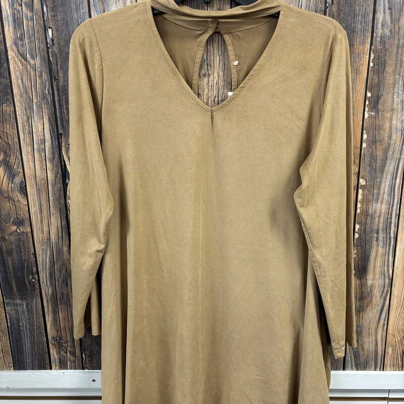 Tan Dress, Size: L