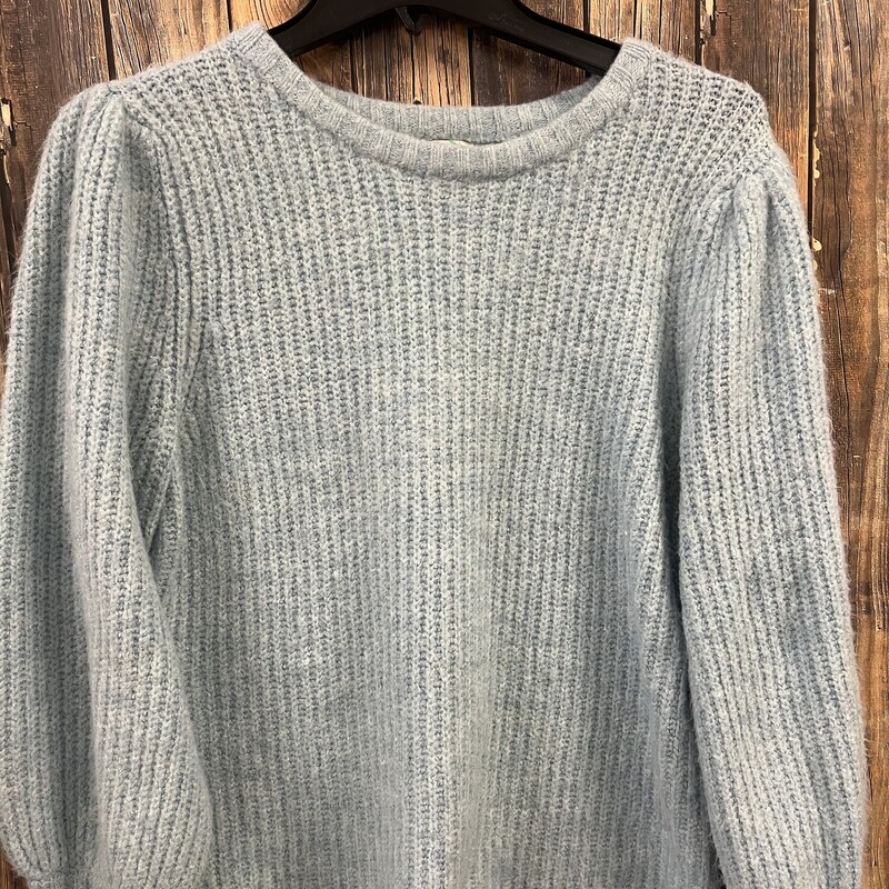 Light Blue Sweater, Size: Med