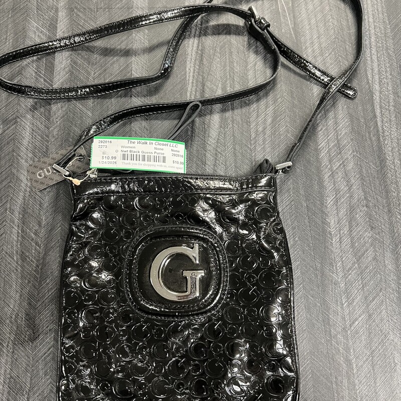 Nwt Black Guess Purse