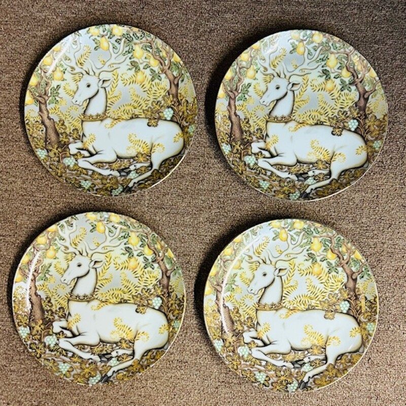 S/4 Enchanted Forest Dishes
Brown Gold
Size: 8 Dia