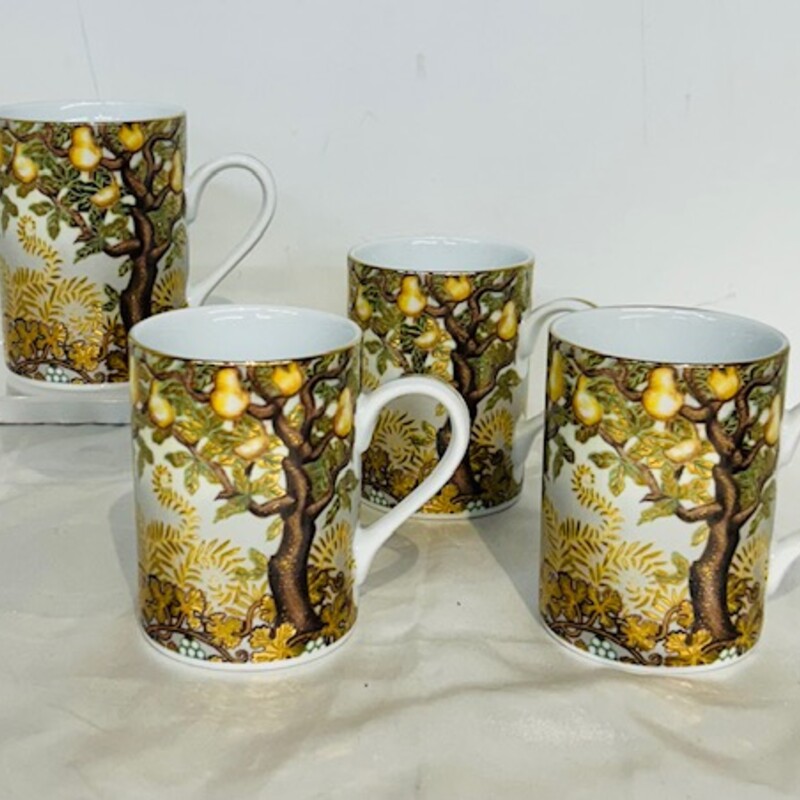 S/4 Dept 56 Enchanted Forest Mugs
Brown Gold
Size: 4.5 x 4 H