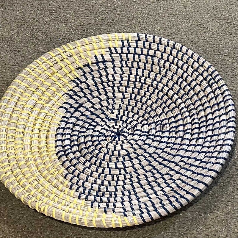 Moon Woven Basket 13 In