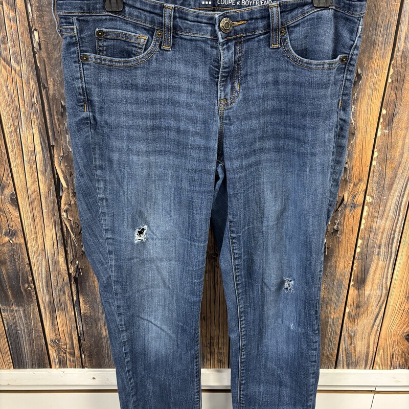 Gap Cuff Boyfriend Jeans, Size: 8