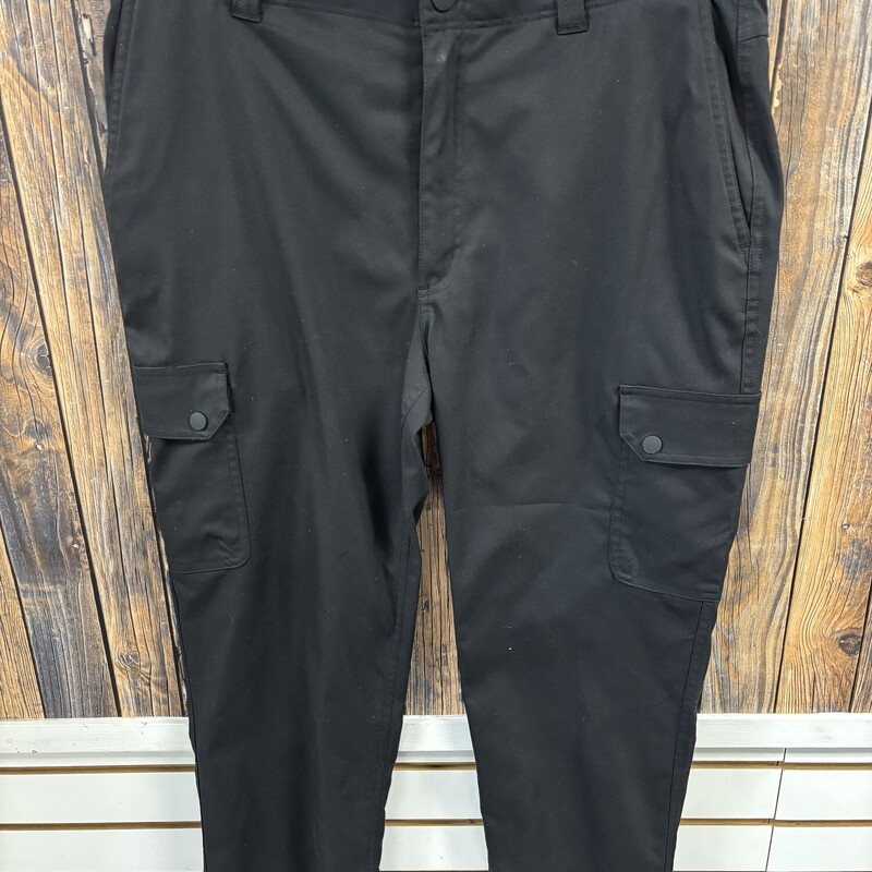 Black Performance Work Pants, Size: 36x30