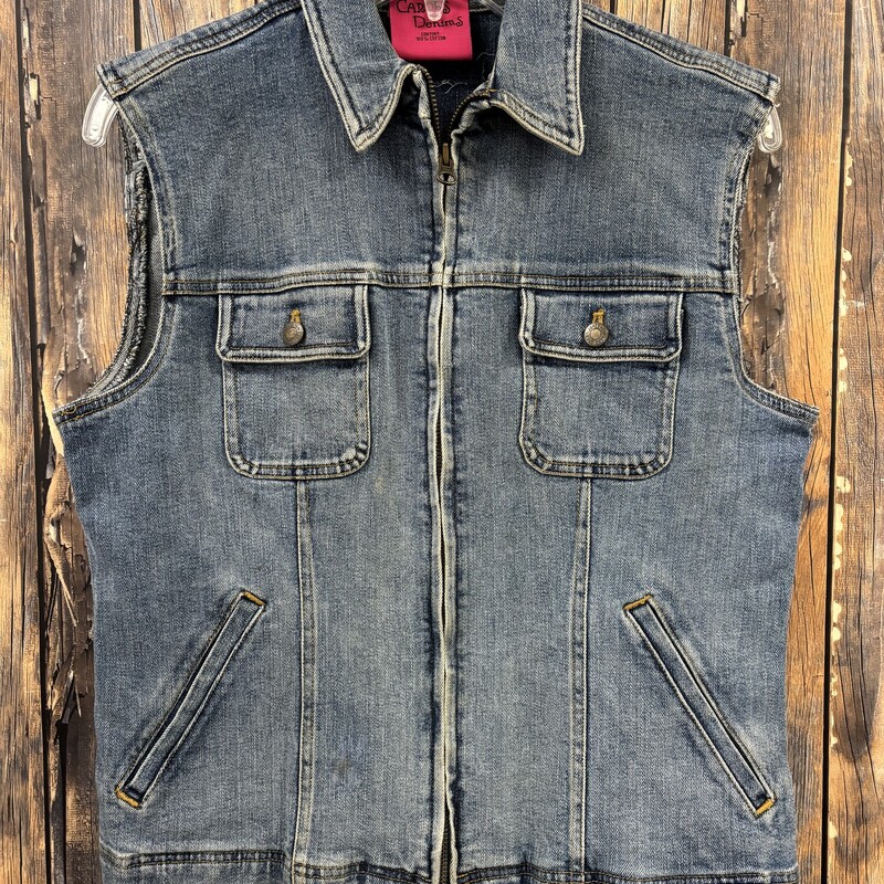 Jean Vest, Size: S