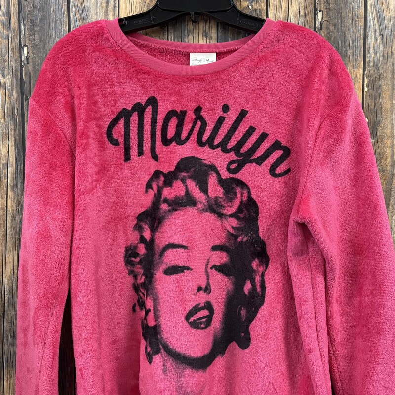 Pink Marilyn Monroe Sweatshirt, Size: M