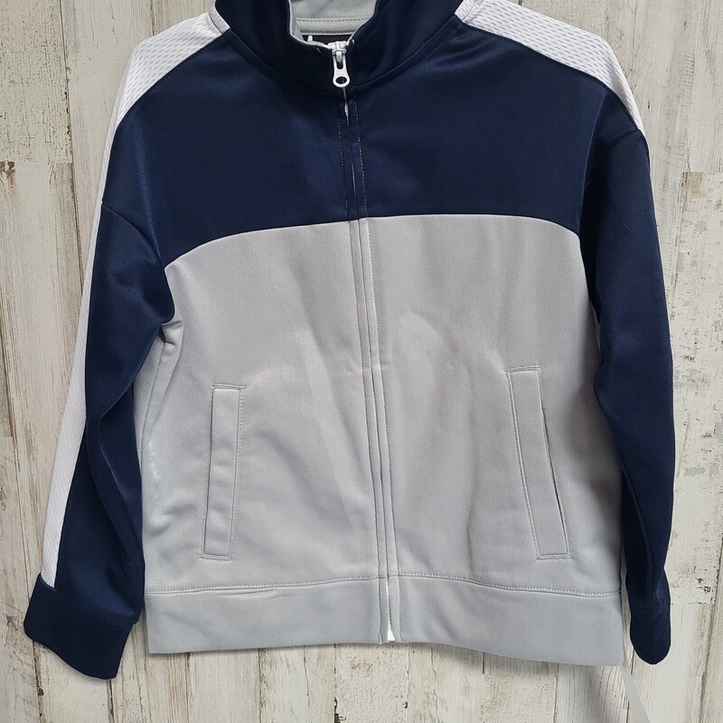 4/5 Grey/Navy Jacket, Grey, Size: Boy 2T-4T