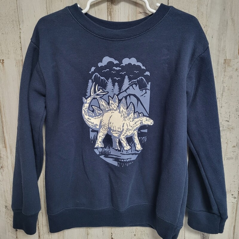 5T Navy Dino Sweatshirt