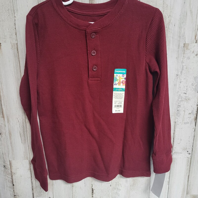 5T Red Thermal Tee