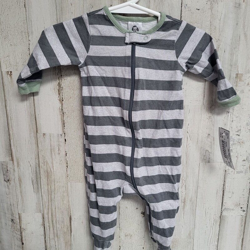 0/3M Grey Striped Sleeper