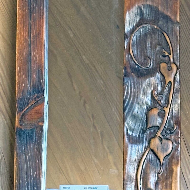 Carved Mirror 11.5 X 24