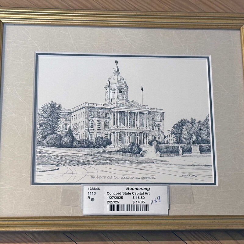 Concord State Capital Art