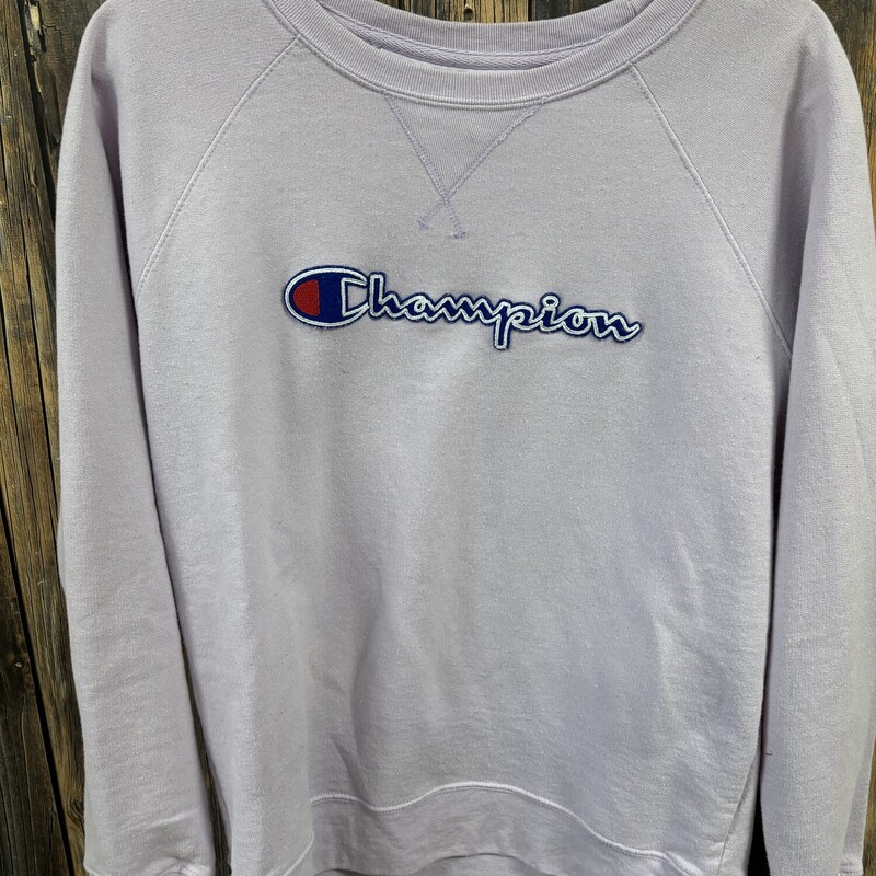 Purple Champion Sweatshir, Size: M