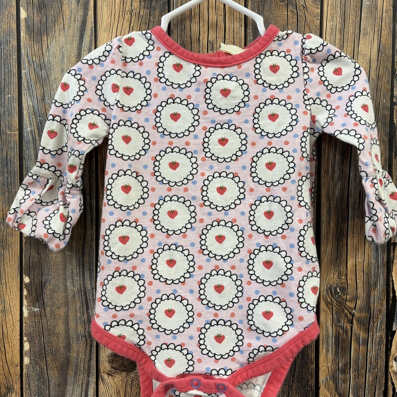 Matilda Jane Strawberry Onesie, Size: 6-12m