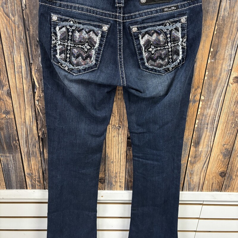 Miss Me Cross Pocket Jean, Size: 27