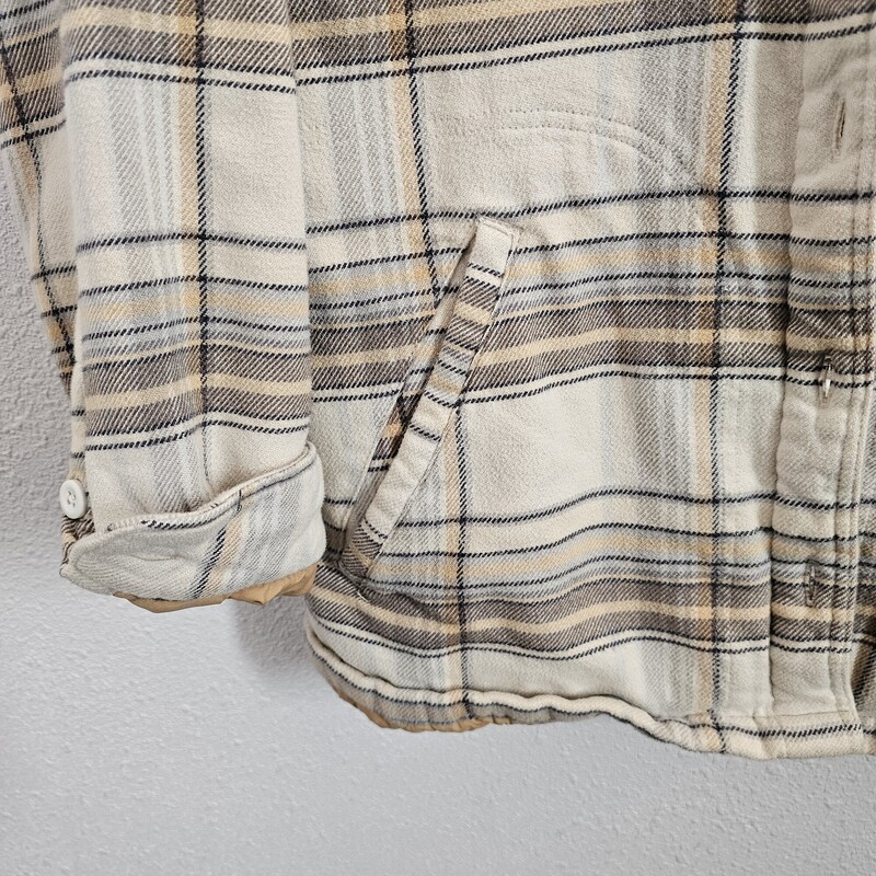 Patagonia Plaid, CrmTan, Size: XS