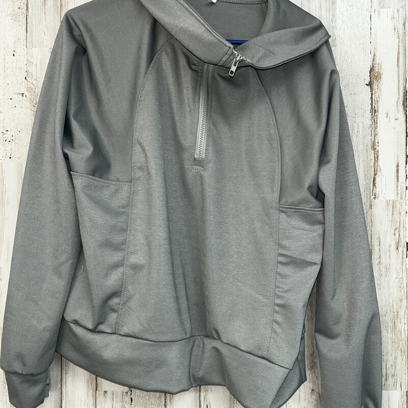 L Grey Pullover, Grey, Size: Ladies L