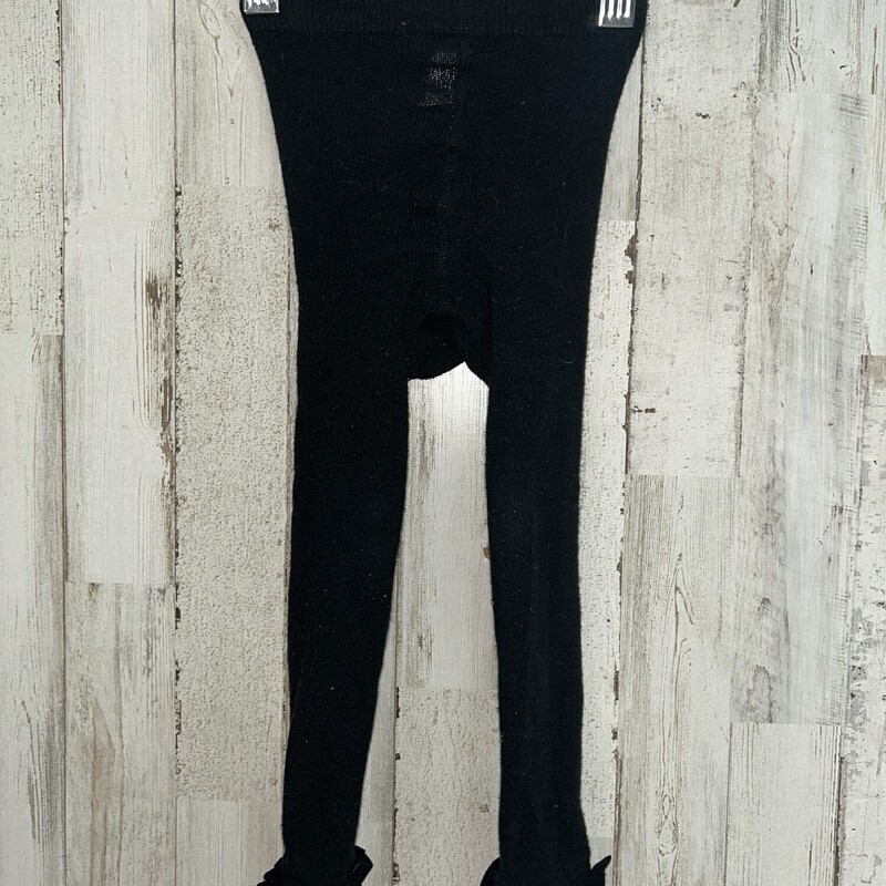 12/24M Black Knit Legging