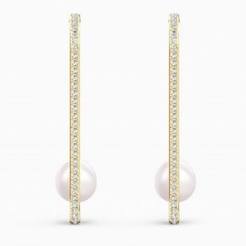 Swarovski So Cool Pearl Drop Earrings
Gold White Size: 2L
Retails: $142+