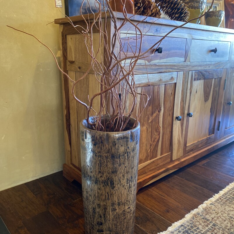 Wood Vase