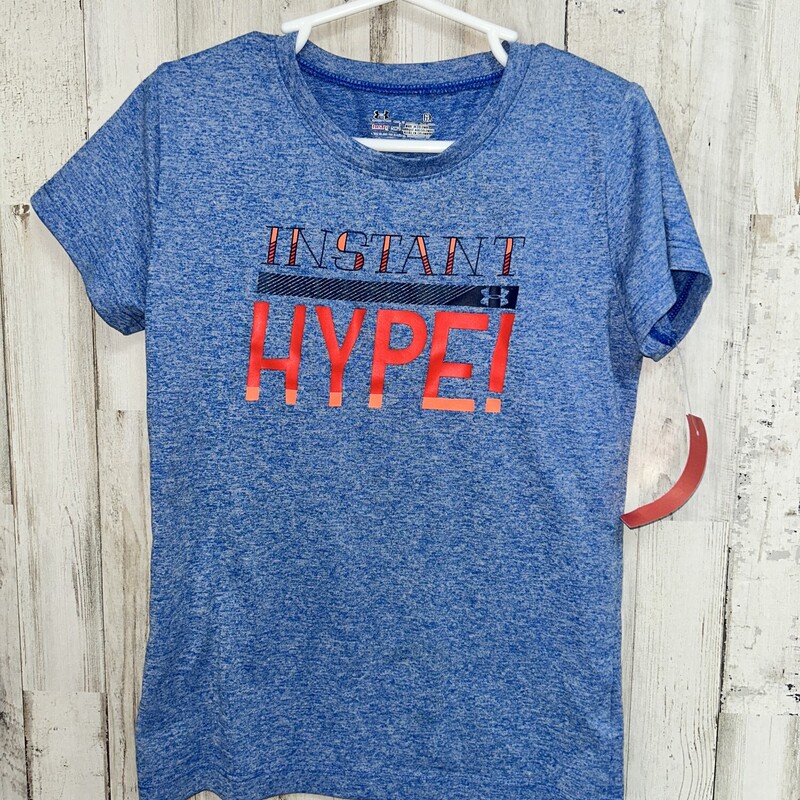 6X Instant Hype Tee, Blue, Size: Boy 5-8