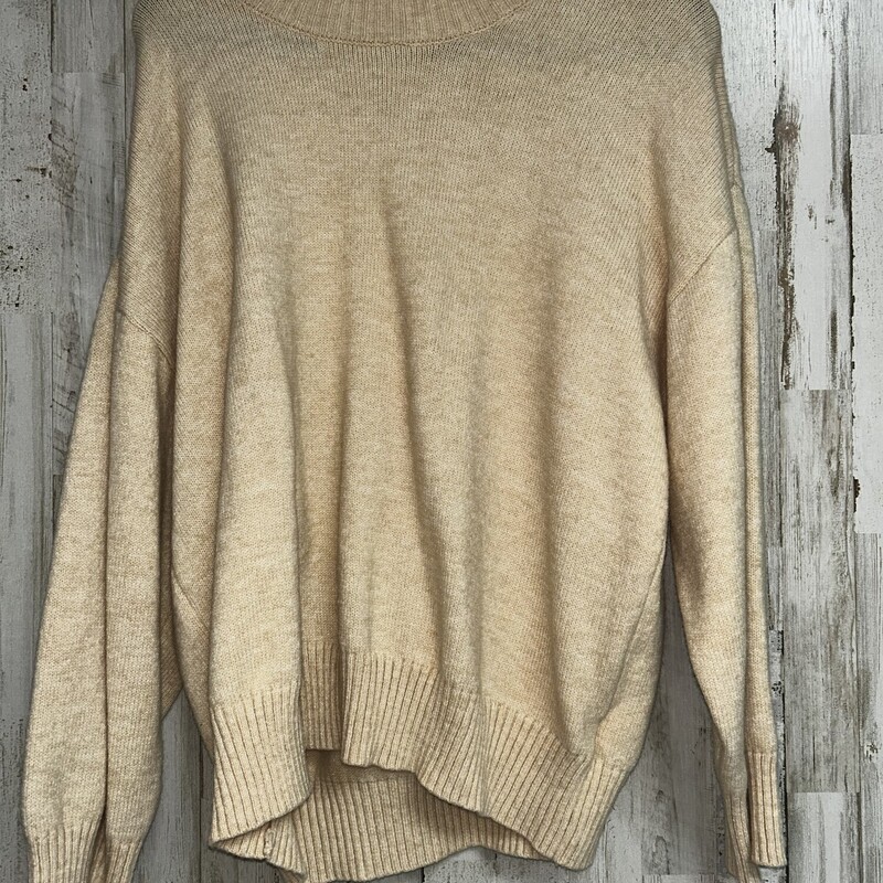 XL Tan Knit Sweater