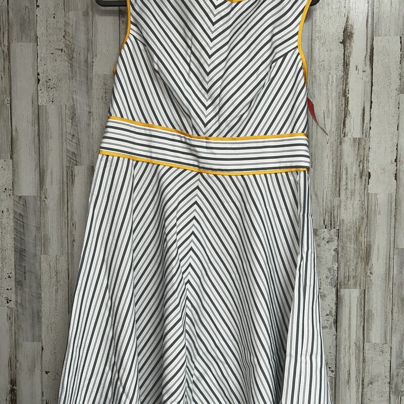 Sz14 Grey Printed Dress