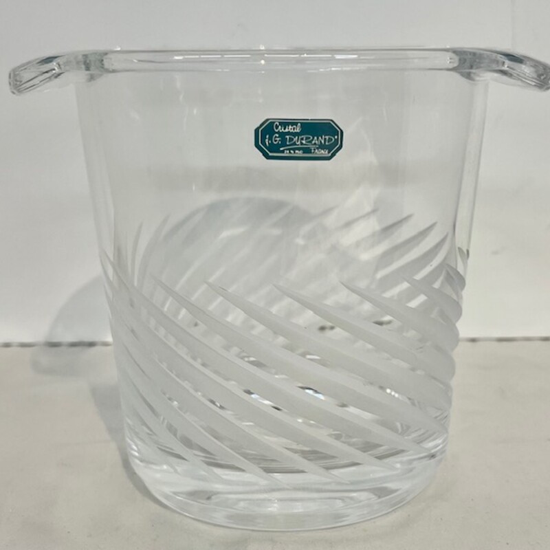 Durand Frosted Ice Bucket
Clear
Size: 6.5x5.5H