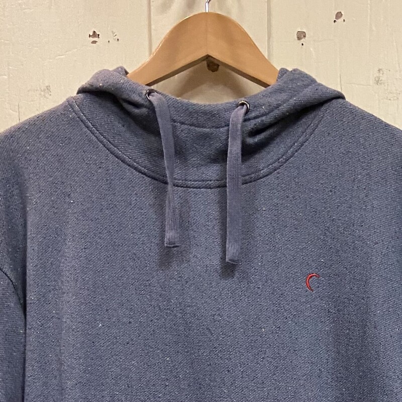 Blu Texture Hoodie