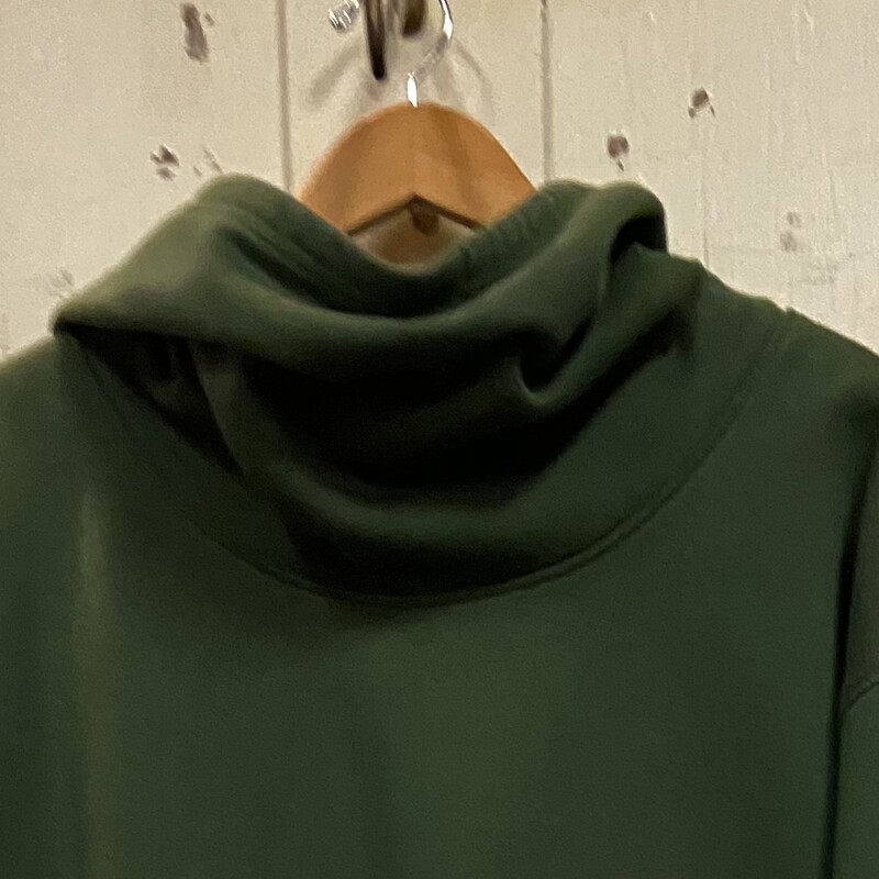 Grn Cowl Hood Swtshirt