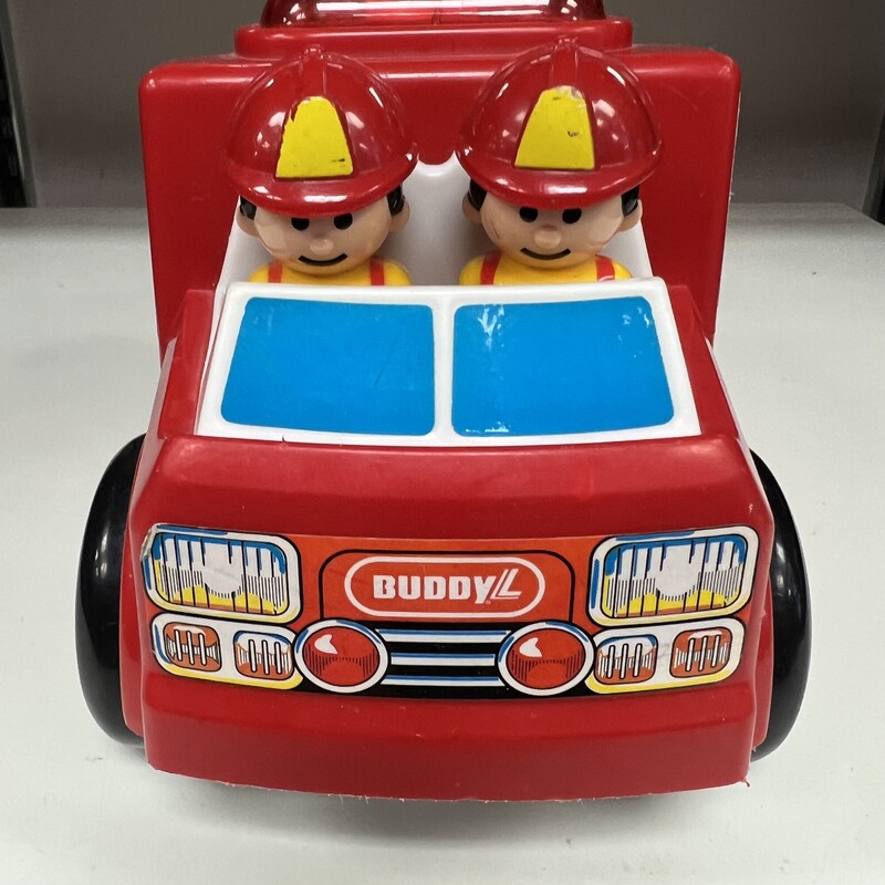 Buddy Fire Truck, Red, Size: 3Y
Lights and sounds.