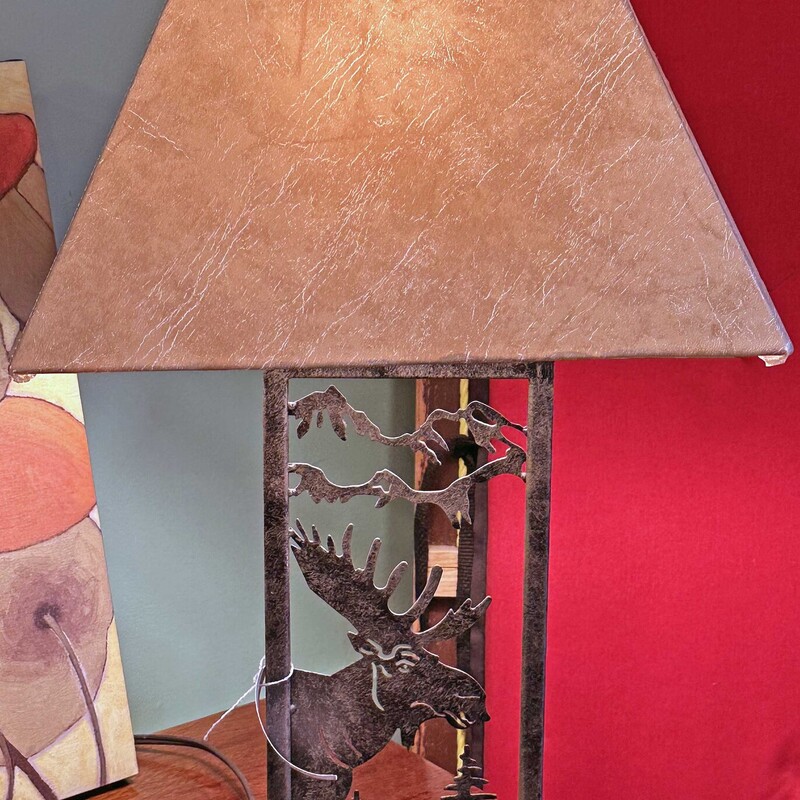 Moose Lamp