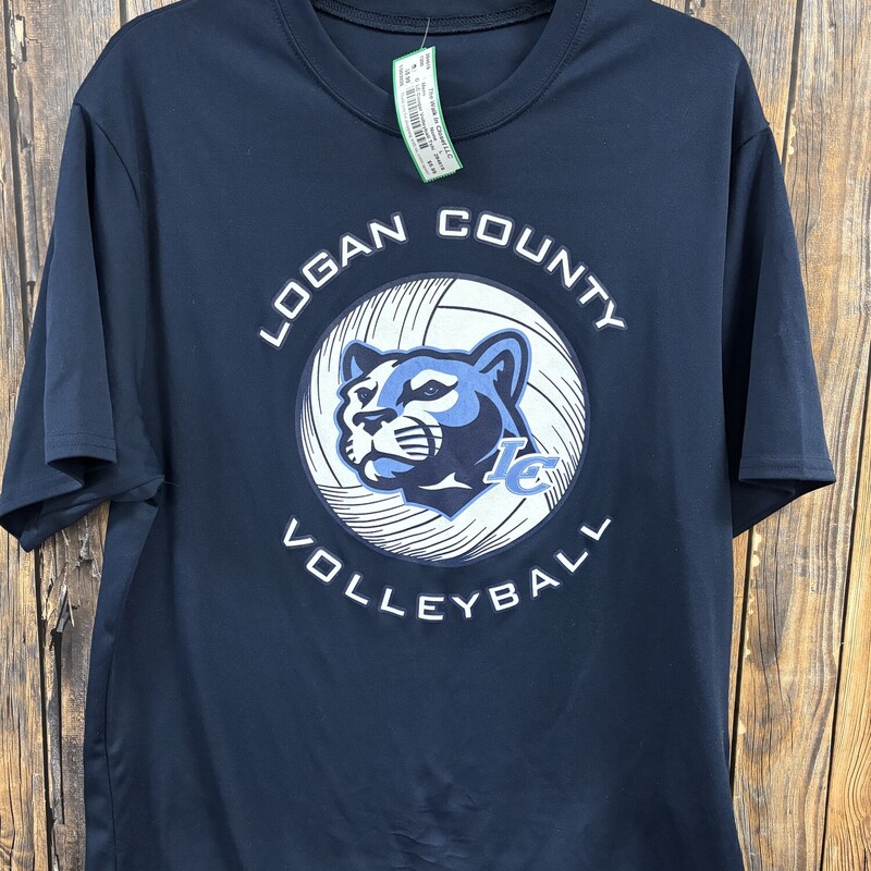 LC Cougar Volleyball Tshirt, Size: L