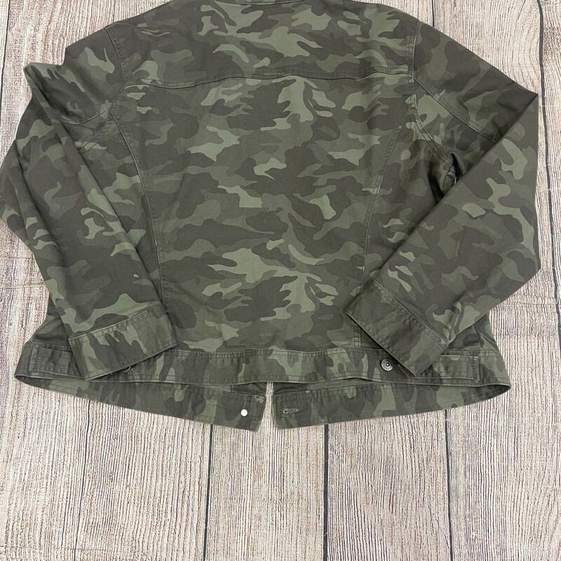 Jacket, Camo, Size: 1x